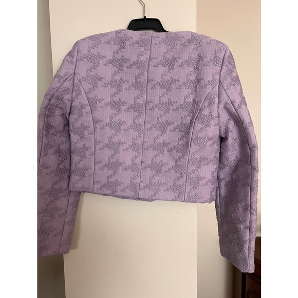 ✨BLOGGER FAVORITE✨ NWT Mango Houndstooth Jacket - Picture 14 of 15